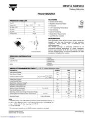 IRF9510 Datenblatt PDF