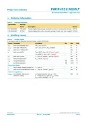 PHP191NQ06LT,127 数据规格书 2