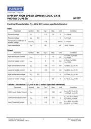 6N137S1(TB) 数据规格书 3