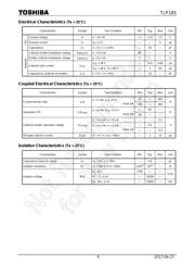 TLP185(GB-TPL,E(O 数据规格书 4