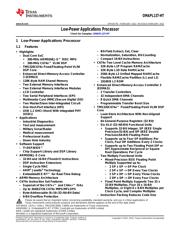 OMAPL137BPTPH datasheet.datasheet_page 1