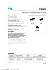 ST26C31_06 datasheet.datasheet_page 1