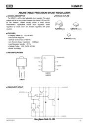 NJM431U-TE1 datasheet.datasheet_page 1