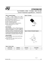 STW52NK25Z datasheet.datasheet_page 1