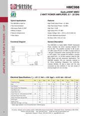 HMC998 datasheet.datasheet_page 3