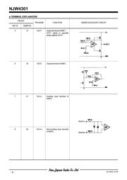 NJW4301M datasheet.datasheet_page 6