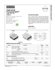 FDMC6688P datasheet.datasheet_page 1