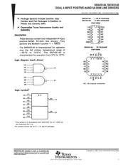 SN74S140NS 数据规格书 1