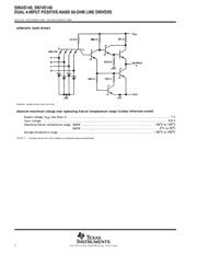 SN74S140NS 数据规格书 2