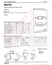 MA110 datasheet.datasheet_page 1