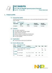 BC846BPN 数据规格书 1