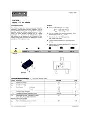 FDV302P 数据规格书 1