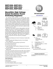 NCP1054P100G 数据规格书 1