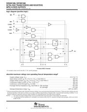 SN74HC646 数据规格书 4