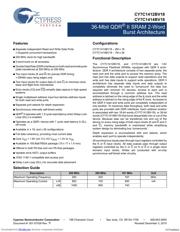 CY7C1414BV18-200BZC datasheet.datasheet_page 1