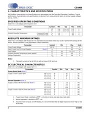 CS8406 datasheet.datasheet_page 4