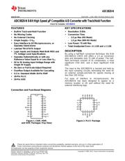 ADC0820CCN/NOPB Datenblatt PDF