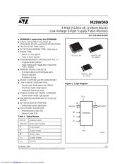 M29W040 datasheet.datasheet_page 1