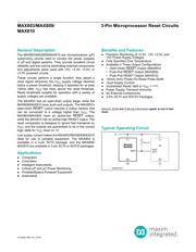 MAX809TEUR+ datasheet.datasheet_page 1