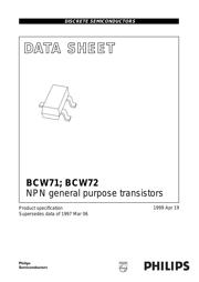 BCW72 datasheet.datasheet_page 1