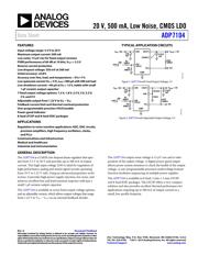 ADP7104ACPZ-2.5-R7 数据规格书 1