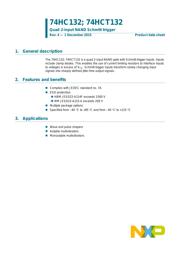 74HCT132PW datasheet.datasheet_page 2