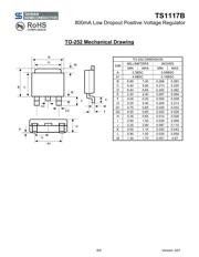 TS1117BCW33 RP 数据规格书 6