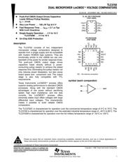 TLC3702 Datenblatt PDF