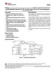 LM3280 数据规格书 1