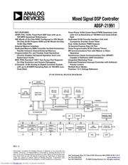 ADSP-21991 datasheet.datasheet_page 1