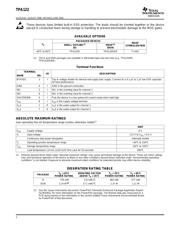 TPA122 datasheet.datasheet_page 2