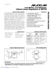 MAX8867EUK50T datasheet.datasheet_page 1