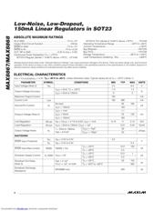 MAX8867EUK50T datasheet.datasheet_page 2