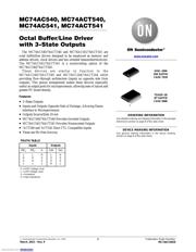 MC74ACT541DTG datasheet.datasheet_page 1