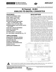 ADS1217IPFBR datasheet.datasheet_page 1