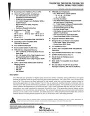 TMS320C203 datasheet.datasheet_page 1