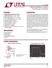 LT1206CT7 datasheet.datasheet_page 1