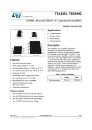 TSX9292IQ2T datasheet.datasheet_page 1