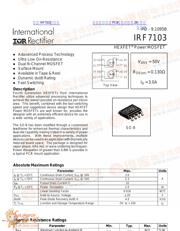 IRF7103 datasheet.datasheet_page 1