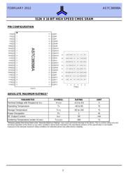 AS7C38098A-10ZINTR datasheet.datasheet_page 3