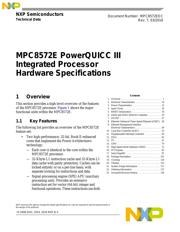 MPC8572CLVJAULE datasheet.datasheet_page 1