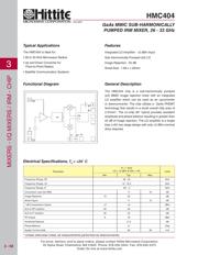 HMC404 数据规格书 4