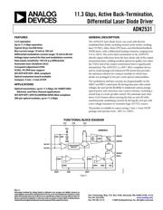 ADN2531ACPZ-WP 数据规格书 1