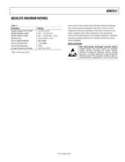 ADN2531ACPZ-WP 数据规格书 5