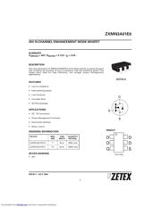 ZXMN3A01E6TA datasheet.datasheet_page 1