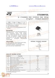 STD30NF03L datasheet.datasheet_page 1