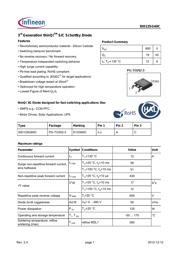 IDD12SG60CXTMA1 数据规格书 1