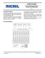 KSZ8997 datasheet.datasheet_page 1