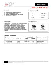 IR25600SPBF datasheet.datasheet_page 1