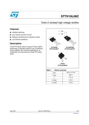 STTH16L06CFP datasheet.datasheet_page 1